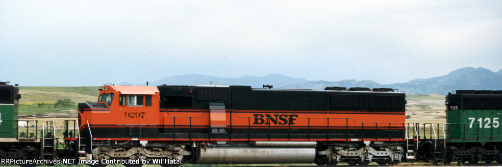 BNSF SD60M 9297